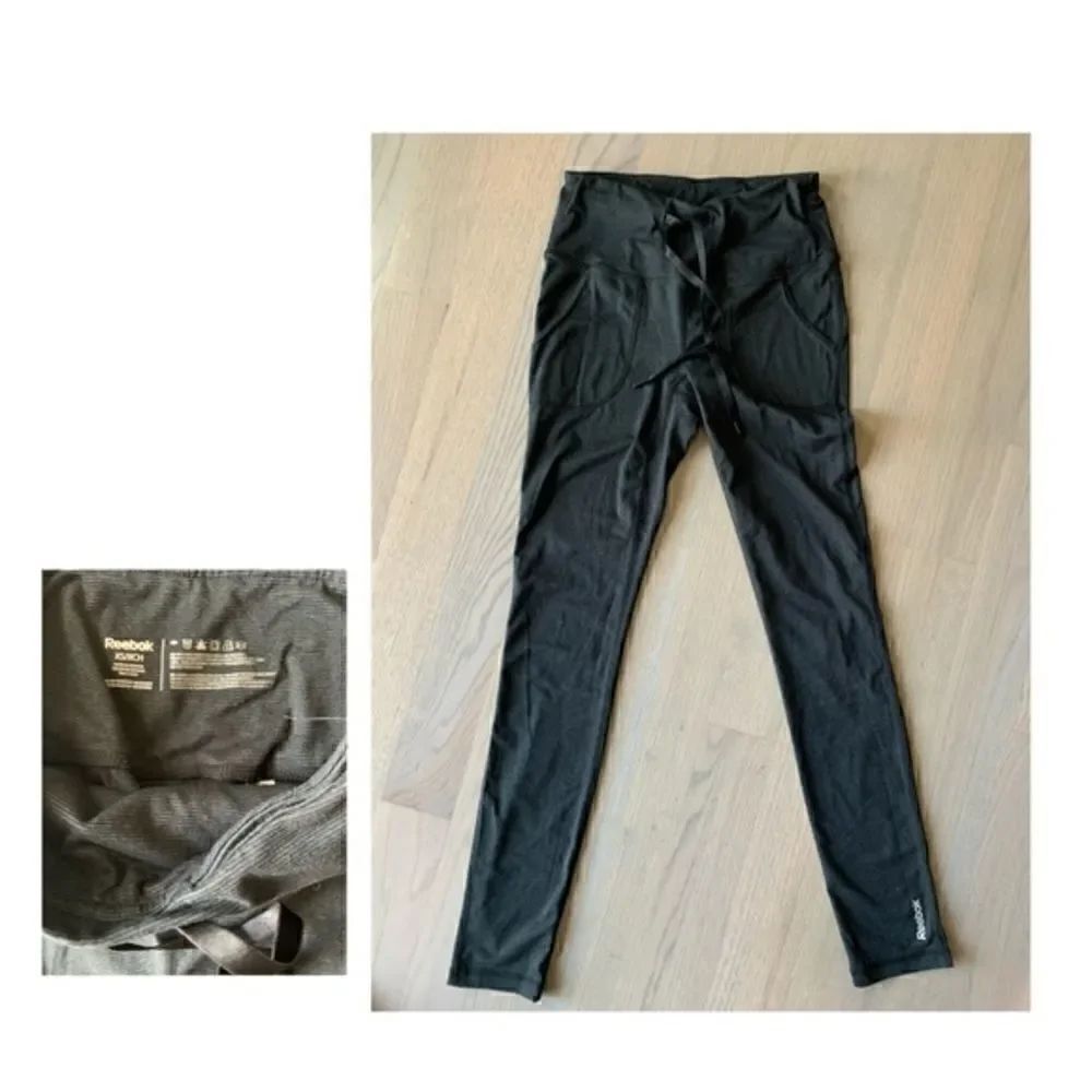 Rebook drawstring leggings , NWOT